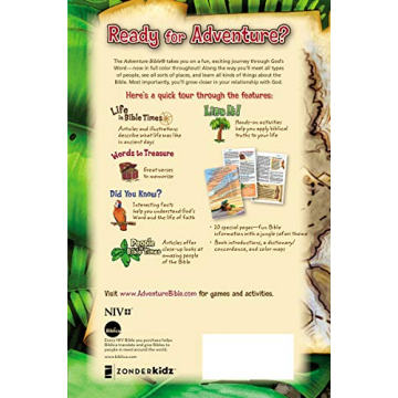 NIV Adventure Bible for Children - Engaging and Illustrated