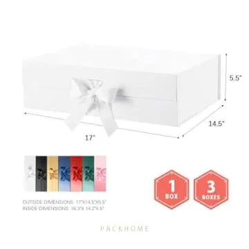 PACKHOME Extra Large Gift Boxes for Every Occasion