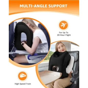 Sunany Inflatable Travel Pillow for Ultimate Comfort