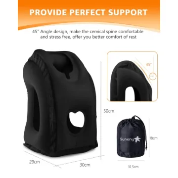 Sunany Inflatable Travel Pillow for Ultimate Comfort
