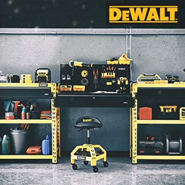 Dewalt Adjustable Shop Stool - Durable and Comfortable Seating