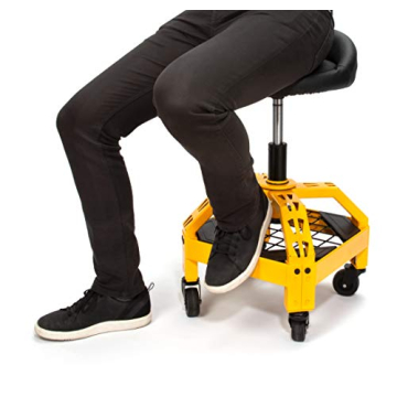 Dewalt Adjustable Shop Stool - Durable and Comfortable Seating