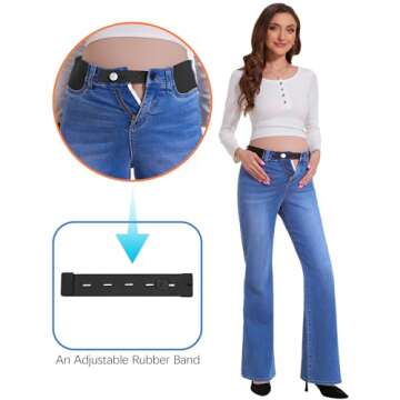Stylish Maternity Flare Jeans for Comfort and Fit