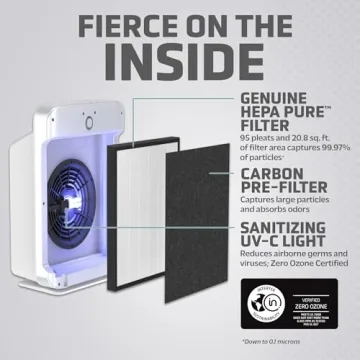 GermGuardian HEPA Air Purifier with UV-C Light