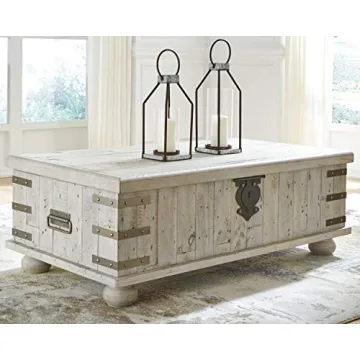 Carynhurst Rustic Lift Top Cocktail Table by Ashley Furniture