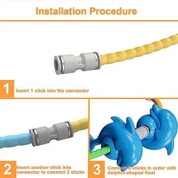 Forblader Pool Ring Set - Fun Swim-Thru Hoops for Kids