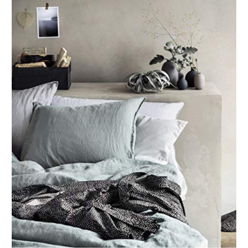 Eikei Washed Cotton Duvet Cover Set for Ultimate Comfort