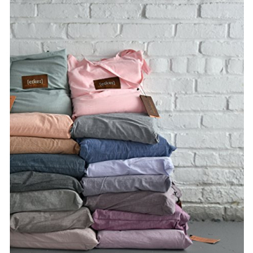 Eikei Washed Cotton Duvet Cover Set for Ultimate Comfort