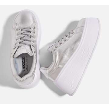LUCKY STEP Women's Stylish Platform Sneakers for Comfort