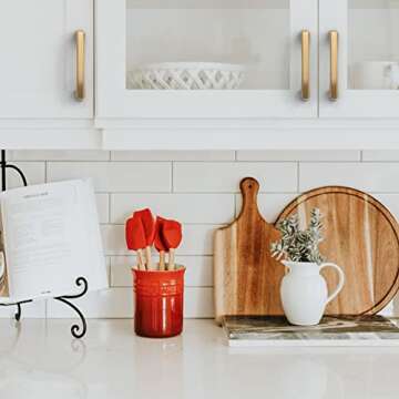 Asidrama 10 Pack 3 Inch(76mm) Champagne Bronze Kitchen Cabinet Handles, Brushed Brass Cabinet Pulls Kitchen Gold Cabinet Hardware for Cupboard Drawer Pulls