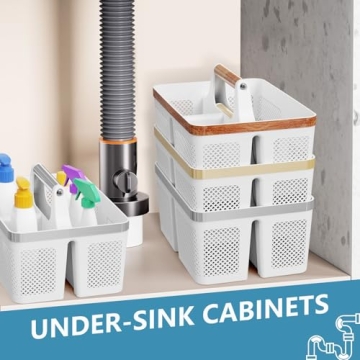 BYUNER Portable Shower Caddy for Toiletries and Essentials