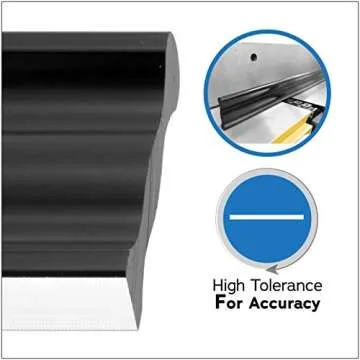 Fulton 24" Aluminum Straight Edge with .001 Tolerance