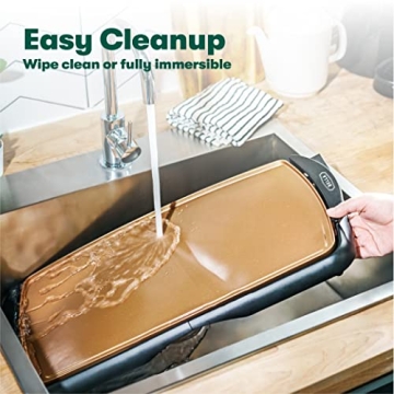 BELLA Electric Ceramic Griddle for 10 Eggs | Non-Stick Surface