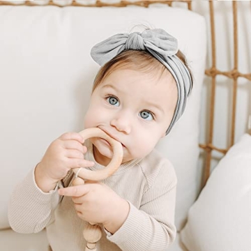 Prohouse Baby Nylon Headbands - 21PCS Soft & Stretchy