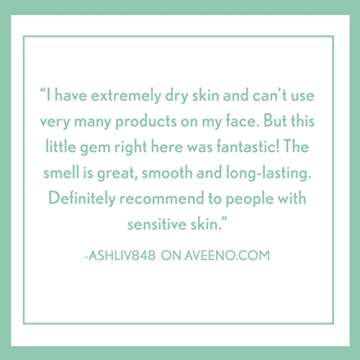 Aveeno Positively Mineral Sensitive Skin Daily Sunscreen Lotion with SPF 50 100 Zinc Oxide NonGreasy Sweat WaterResistant Sheer Sunscreen for Face Body TravelSize, Unscented, 3 Fl Oz