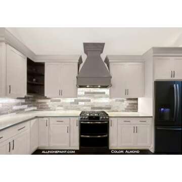 ALL-IN-ONE Paint, Durable cabinet and furniture paint. Built in primer and top coat, no sanding need...