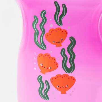 Tommee Tippee Sporty Bottle, Sippy Cup for Toddlers, 12 Months+, 10oz, Spill-Proof, Bite Resistant Spout, Easy to Hold Design, Pack of 3, Pink, Red and Orange