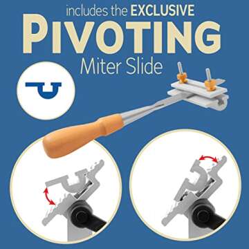 Peachtree Adjustable Tool Rest Jig for Bench Grinders