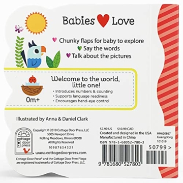 Babies Love Numbers Fun Lift-a-Flap Learning Book