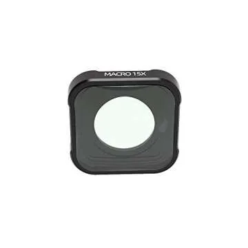 QKOO 15X Macro Lens for GoPro Hero 9 to 13 Black