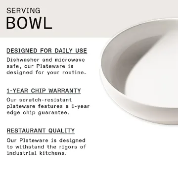 Made In England Porcelain Serving Bowl - Elegant & Durable