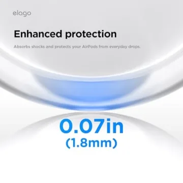 elago Clear Case for AirPods Pro 3 - Slim & Protective