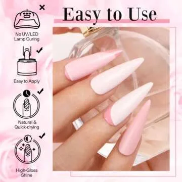 AZUREBEAUTY Dip Powder Kit for Beautiful Nail Art at Home