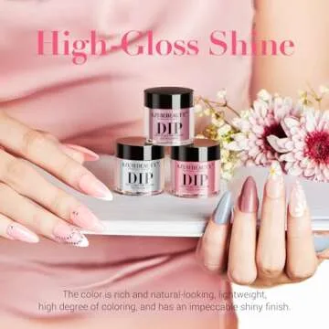 AZUREBEAUTY Dip Powder Kit for Beautiful Nail Art at Home