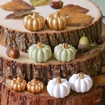 Green Pumpkin Place Card Holders - Perfect for Fall Events