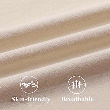 ZWJD Pillow Covers 22x22 Set of 2 Beige Throw Pillow Covers with Fringe Chic Cotton Decorative Pillows Square Cushion Covers for Sofa Couch Bed Living Room Farmhouse Boho Decor