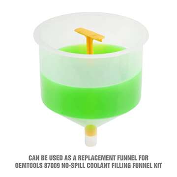 OEMTOOLS 87041 Drip Free Funnel Kit for Automotive Fluids