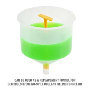OEMTOOLS 87041 Drip Free Funnel Kit for Automotive Fluids