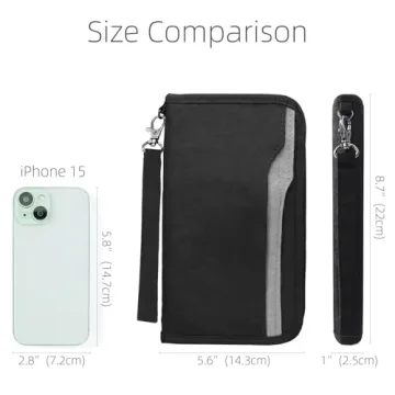 ZOPPEN Passport Holder Travel Essentials Organizer for All