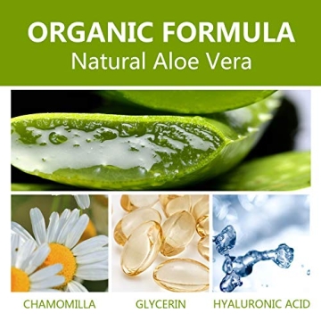 Benatu Aloe Vera Gel for Face and Hair, Pure and Hydrating