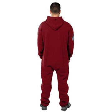 FOCO Cleveland Cavaliers Logo Suit - Maroon and Cozy