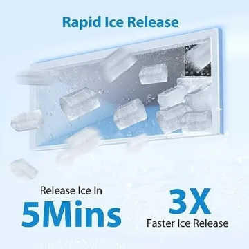 Aeitto Nugget Ice Maker - High Capacity & Easy Clean