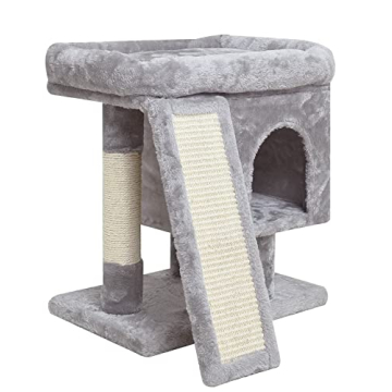 Compact SYANDLVY Small Cat Tree for Cozy Homes