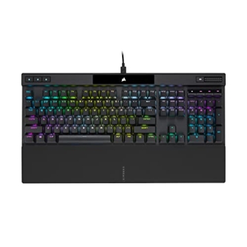 Corsair K70 RGB PRO Wired Mechanical Gaming Keyboard - Durable Aluminum, RGB, Cherry MX Speed Switch...