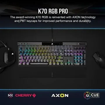 Corsair K70 RGB PRO Mechanical Gaming Keyboard with RGB Switches