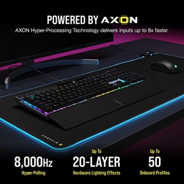 Corsair K70 RGB PRO Mechanical Gaming Keyboard with RGB Switches
