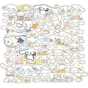 300Pcs Cute Stickers Pack Kawaii Stickers Anime Stickers Decals Assorteds Kawaii Stickers Gifts for Kids Teens Girls Adults