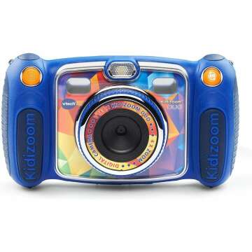 VTech Kidizoom Duo Selfie Camera for Kids, Blue