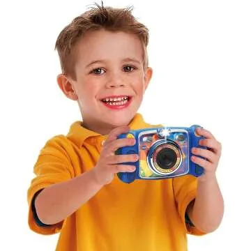 VTech Kidizoom Duo Selfie Camera for Kids, Blue