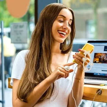 Elegant Beaded Phone Charm Set - 3 Pcs