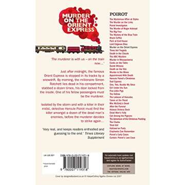 Engaging Murder on the Orient Express by Agatha Christie - A Timeless Classic Mystery