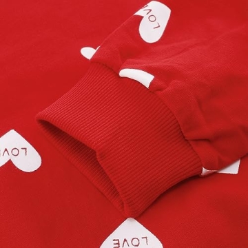 RETSUGO Girls Heart Winter Outfit Set for Toddlers