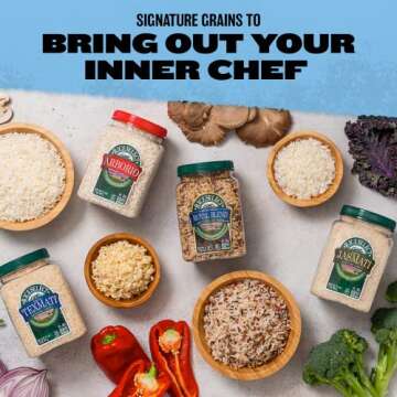 RiceSelect Texmati White Rice, Long-Grain Basmati Rice, Premium Gluten-Free Rice, Non-GMO, Star-K Kosher, 32-Ounce Jar