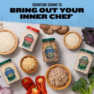 RiceSelect Texmati White Rice, Long-Grain Basmati Rice, Premium Gluten-Free Rice, Non-GMO, Star-K Kosher, 32-Ounce Jar