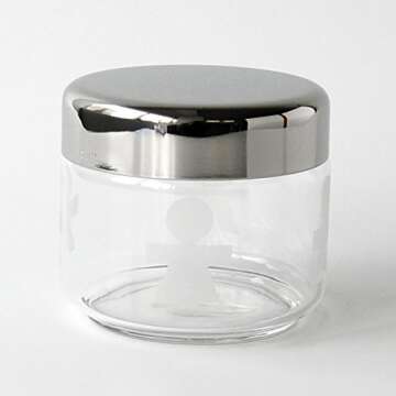 Alessi Girotondo Jar, Silver: Elegant Storage Solutions for Your Home