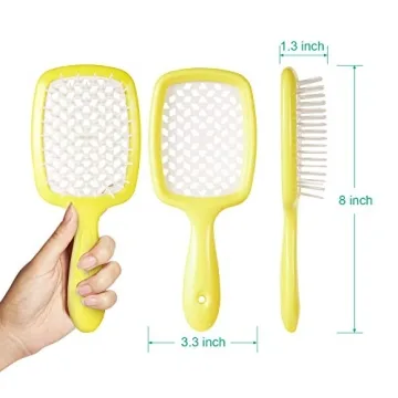 Versatile Detangling Hair Brush for All Hair Types
